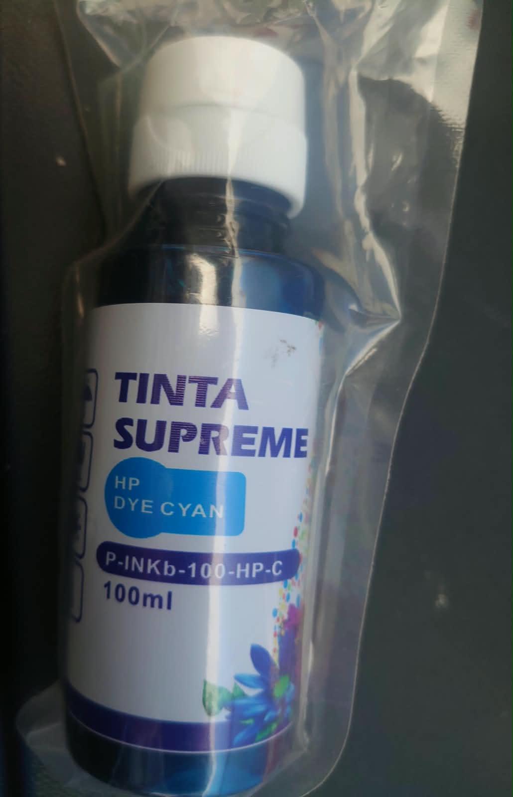TINTA SUPREME HP CYAN