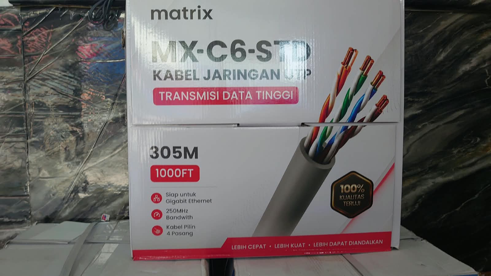 KABEL UTP CAT 6 MATRIX MX-C6-STD