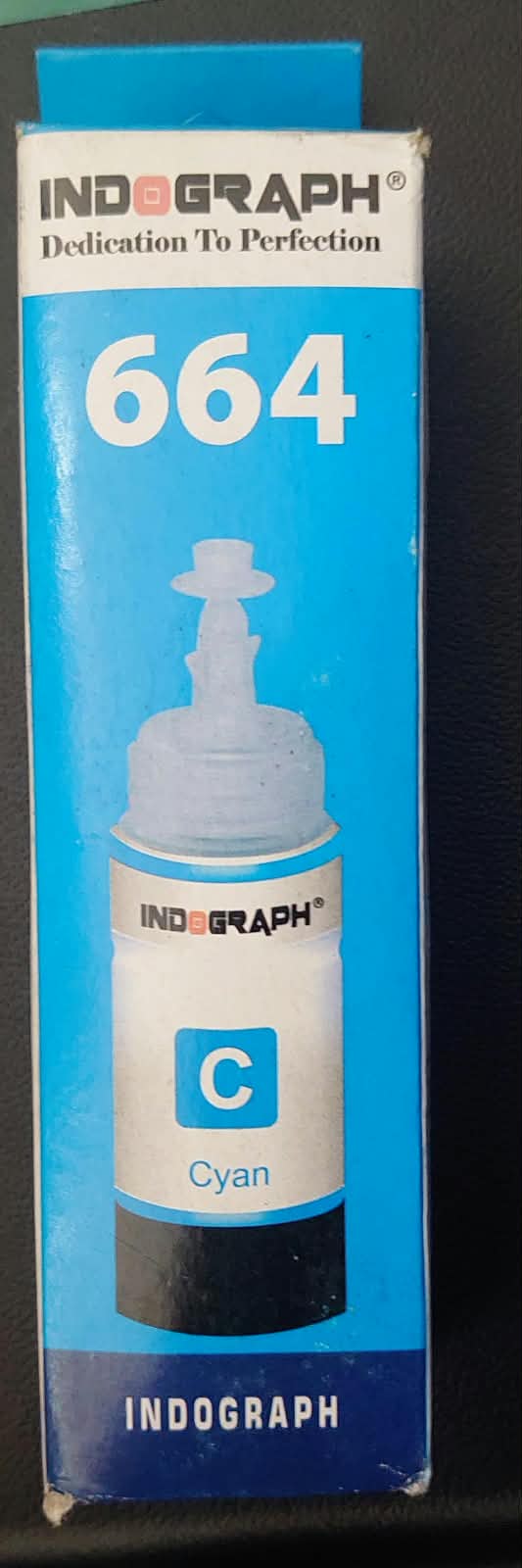 TINTA CYAN INDOGRAPH T664