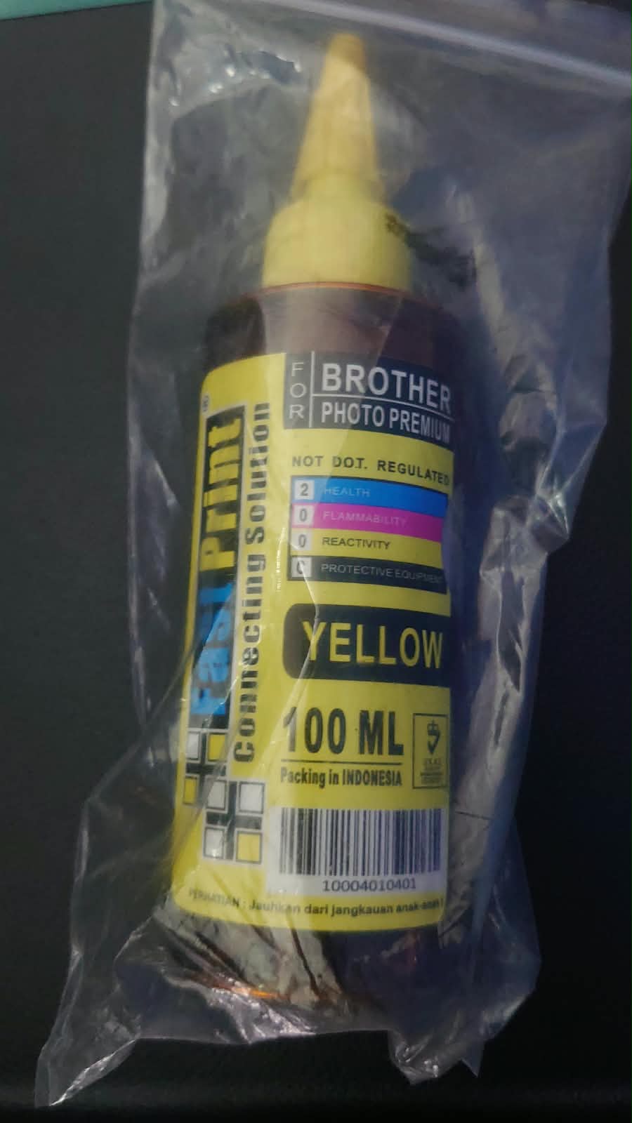 TINTA YELLOW BROTHER FASTPRINT