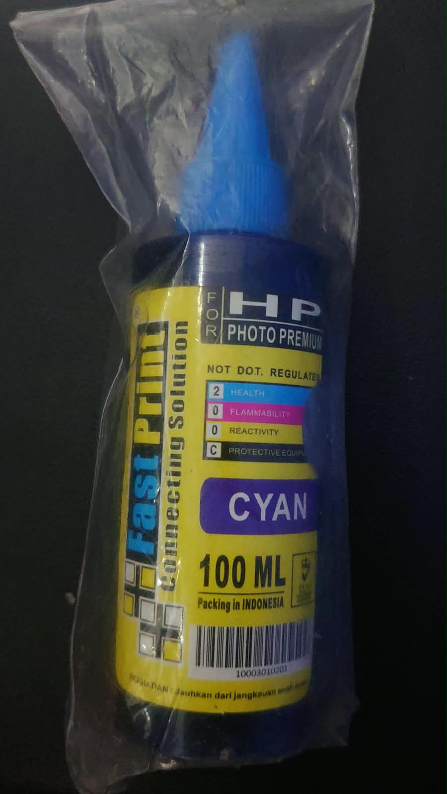 TINTA CYAN HP FASTPRINT
