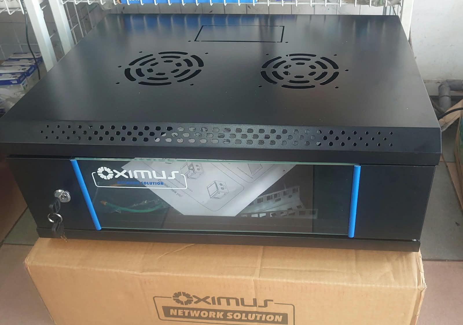 RAK SERVER 4U 19" WDA1 400MM